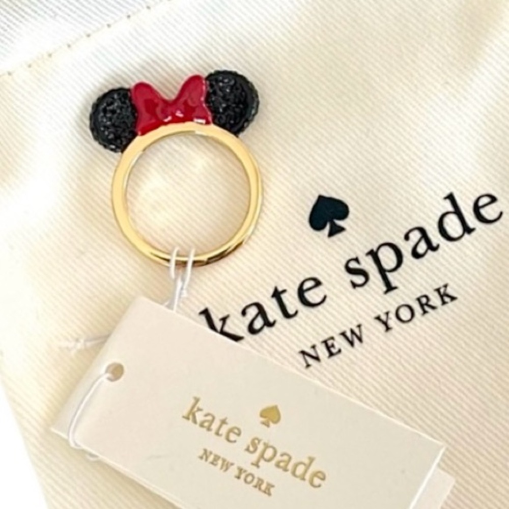 Disney X Kate Spade New York Minnie Mouse Ring Size 7